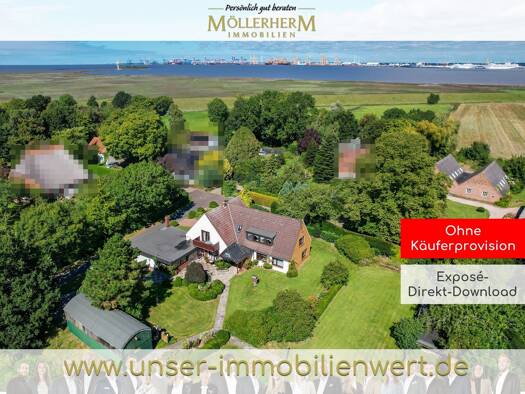 Mehrfamilienhaus zum Kauf provisionsfrei 325.000 € 8 Zimmer 228 m² 2.400 m² Grundstück Volkers Nordenham 26954