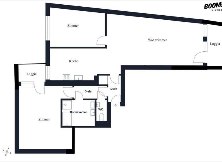 Wohnung zum Kauf 799.000 € 3 Zimmer 109,8 m² 1. Geschoss frei ab 01.07.2026 Wien 1080