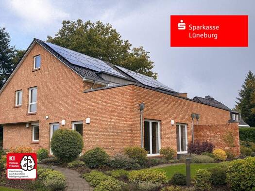 Doppelhaushälfte zum Kauf - Erstbezug provisionsfrei 559.000 € 5 Zimmer 161 m² 393 m² Grundstück frei ab sofort Ohweg 3c Toppenstedt 21442