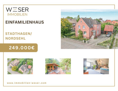 Einfamilienhaus zum Kauf 249.000 € 5 Zimmer 135 m² 1.048 m² Grundstück Nordsehl 31717