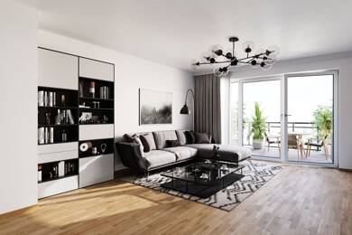 Wohnung zur Miete - Neubau 1.717 € 3 Zimmer 95 m² 3. Geschoss Südstadt 40 Fürth 90763