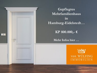 Mehrfamilienhaus zum Kauf 800.000 € 656 m² Grundstück Eidelstedt Hamburg-Eidelstedt 22523