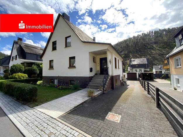 Einfamilienhaus zum Kauf 129.500 € 5 Zimmer 160 m² 594 m² Grundstück frei ab sofort Unterweißbach Unterweißbach 98744