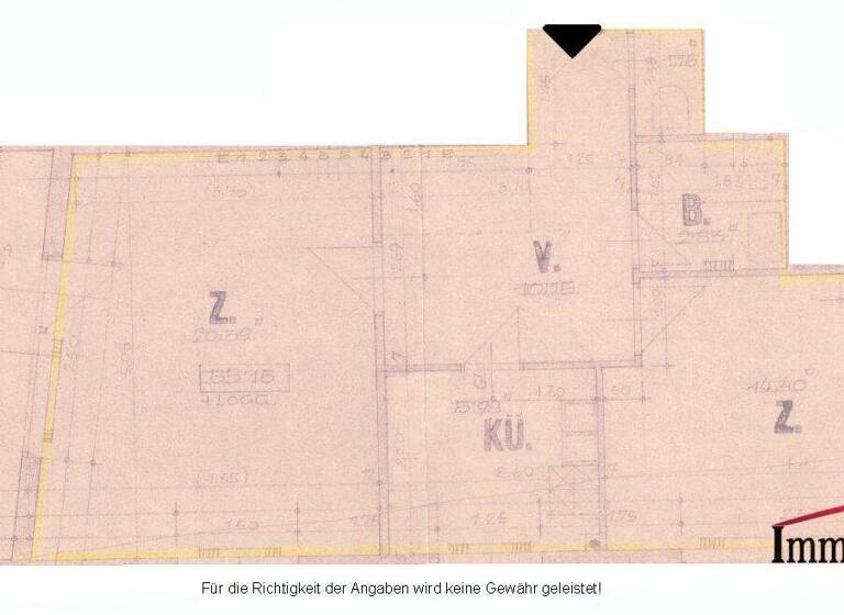 Wohnung zum Kauf 223.900 € 2 Zimmer 3. Geschoss Quellenstraße Wien 1100