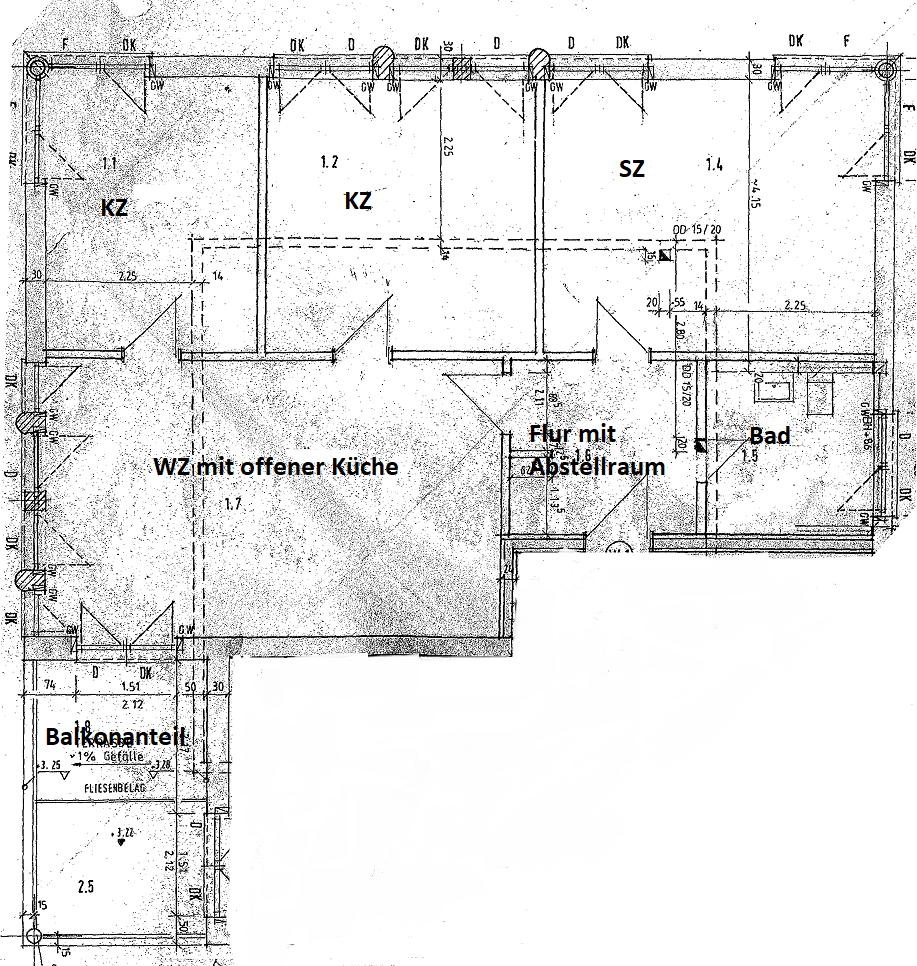 Wohnung zur Miete 620 € 4 Zimmer 88 m²<br/>Wohnfläche 1.<br/>Geschoss ab sofort<br/>Verfügbarkeit Forststraße 1 Stollberg Niederdorf 09366