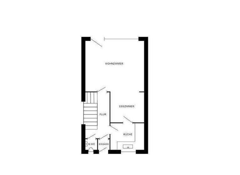 Reihenendhaus zum Kauf provisionsfrei 299.999 € 4 Zimmer 89,7 m² 210 m² Grundstück Apensen 21641
