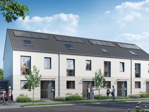 Reihenendhaus zum Kauf - Neubau 475.000 € 5 Zimmer 129 m² 353 m² Grundstück Fanny-Hensel-Weg 13 Bad Mergentheim Bad Mergentheim 97980
