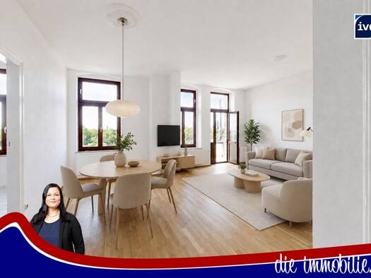 Wohnung zur Miete 620 € 2 Zimmer 77 m² Turmschanzenstraße 6 Brückfeld Brückfeld 39114