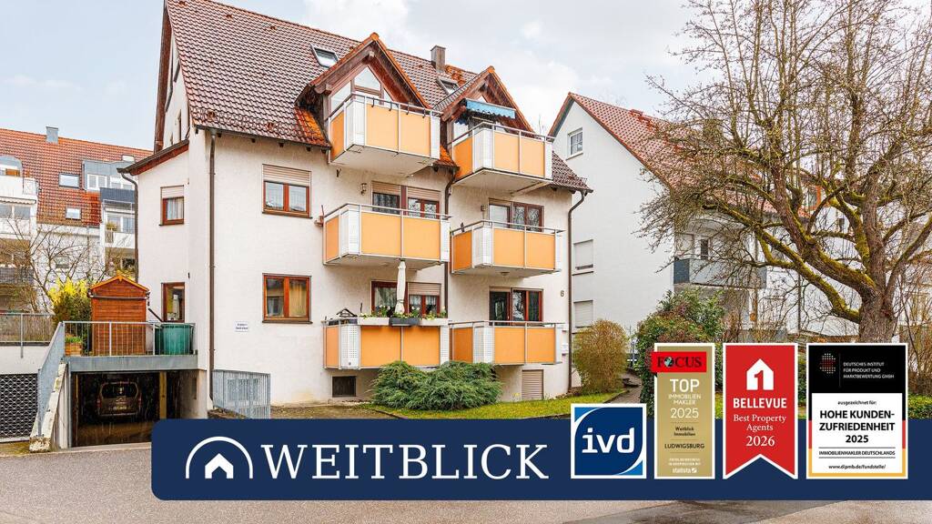 Maisonette zur Miete 990 € 3,5 Zimmer 70 m² Hoheneck Ludwigsburg 71642
