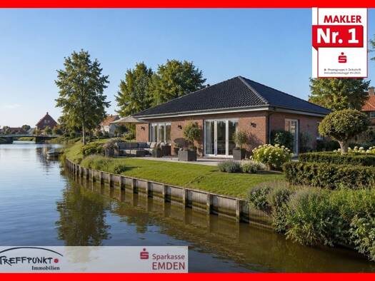 Bungalow zum Kauf - Erstbezug provisionsfrei 399.500 € 2 Zimmer 95 m² 300 m² Grundstück Conrebbersweg Emden 26721