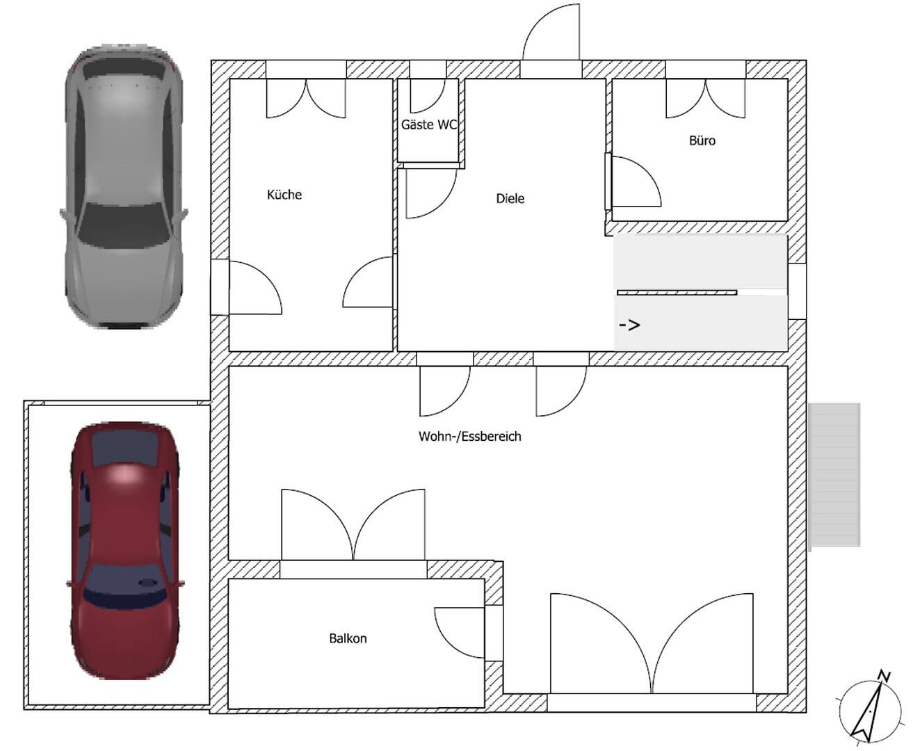 Einfamilienhaus zum Kauf provisionsfrei 560.000 € 5 Zimmer 155 m²<br/>Wohnfläche 458 m²<br/>Grundstück Weil im Schönbuch Weil im Schönbuch 71093