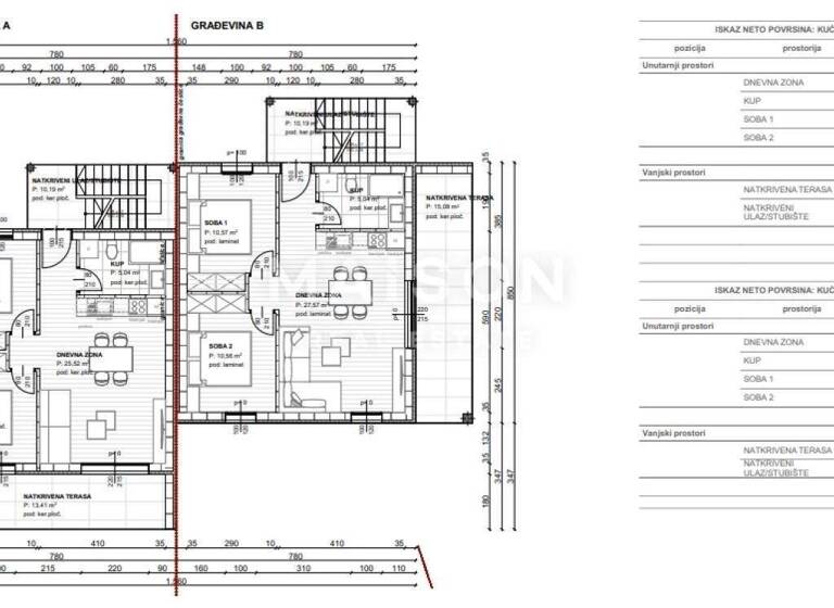 Wohnung zum Kauf 265.000 € 3 Zimmer 51 m² 1. Geschoss Cizici, Dobrinj Dobrinj