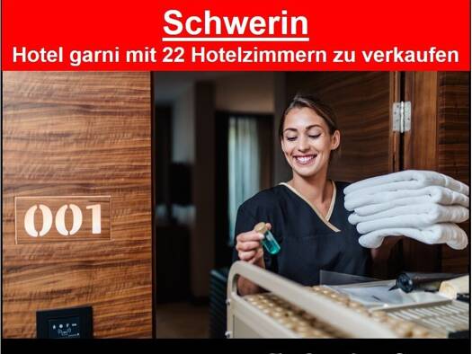 Hotel zum Kauf 1.600.000 € 22 Zimmer 90 m² Gastrofläche 220 m² Grundstück Schwerin 19057