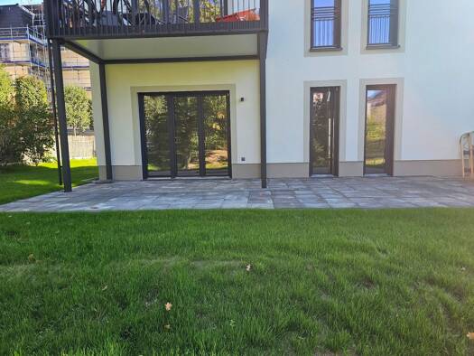 Terrassenwohnung zur Miete - Erstbezug 1.262 € 2 Zimmer 78,9 m² 2 Geschosse frei ab sofort Trachauer Straße Mickten Dresden 01139