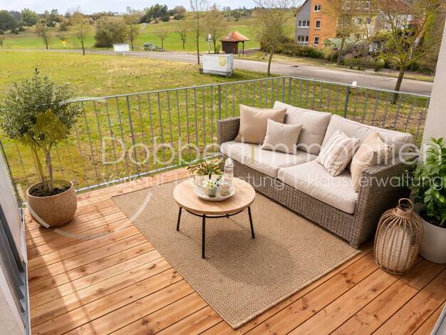 Wohnung zum Kauf - Erstbezug provisionsfrei 255.500 € 2 Zimmer 59,8 m² 1. Geschoss frei ab sofort Schlotfeld Weipertshofen Stimpfach 74597