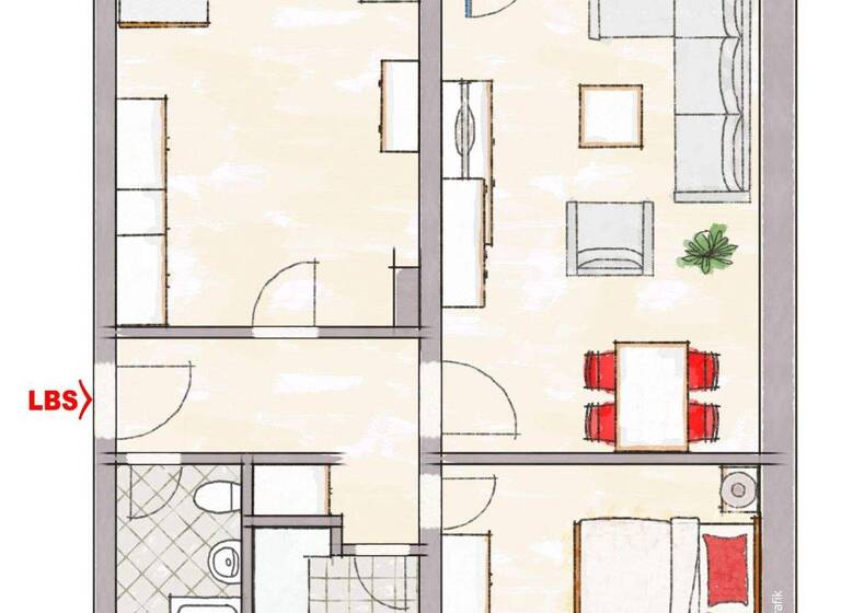 Wohnung zum Kauf 175.000 € 3 Zimmer 65 m² Benrad-Nord Krefeld 47803