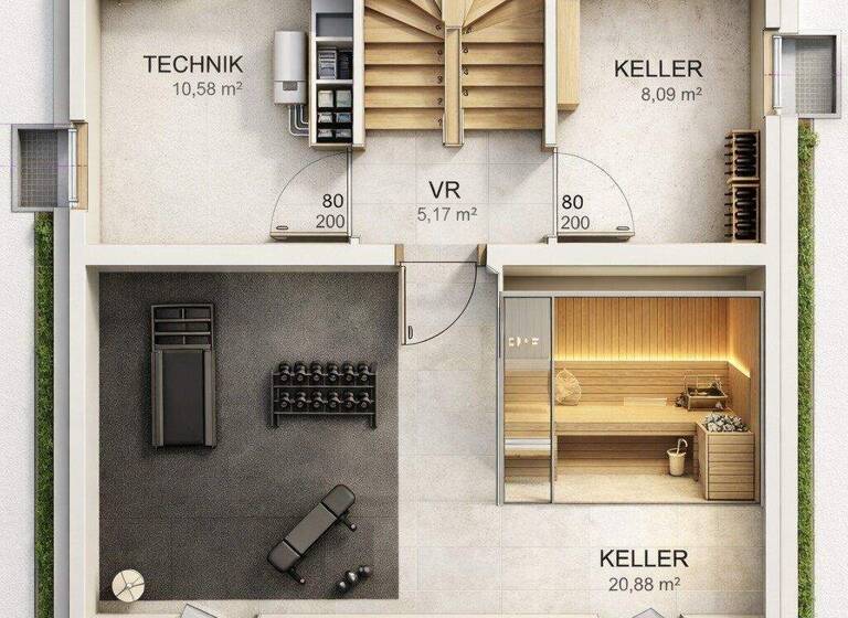 Haus zum Kauf - Erstbezug 799.000 € 4,5 Zimmer 117,4 m² 300 m² Grundstück Wien 1230