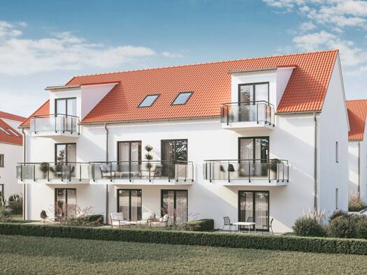 Wohnung zum Kauf - Erstbezug provisionsfrei 527.000 € 3 Zimmer 63,1 m² 1. Geschoss Parkstraße 15 Anzing Anzing 85646