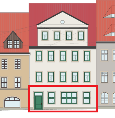 Wohnung zur Miete 880 € 2,5 Zimmer 68,2 m² EG frei ab sofort Lange Str. Pirna Pirna 01796