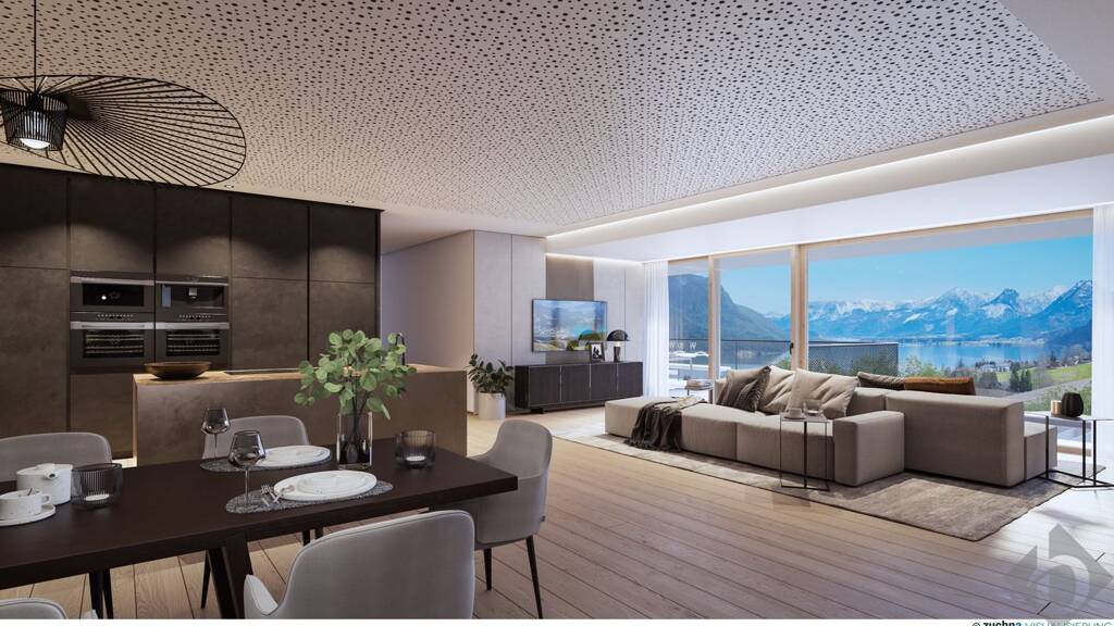 Terrassenwohnung zum Kauf - Erstbezug 1.890.000 € 4 Zimmer 174,8 m² 3. Geschoss Sankt Gilgen 5340