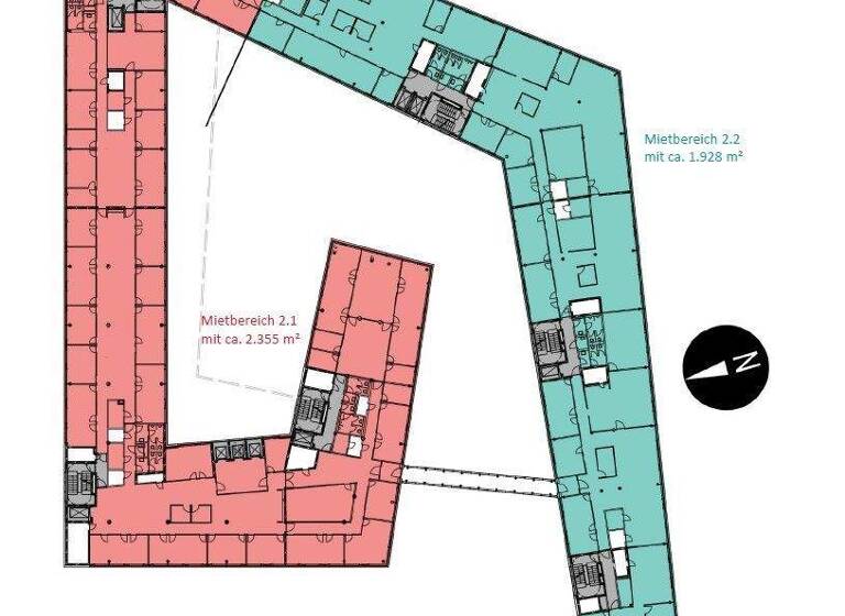 Bürofläche zur Miete provisionsfrei 14,50 € 4.322 m² Bürofläche teilbar ab 1.279 m² Hochbrück Garching b. München 85748