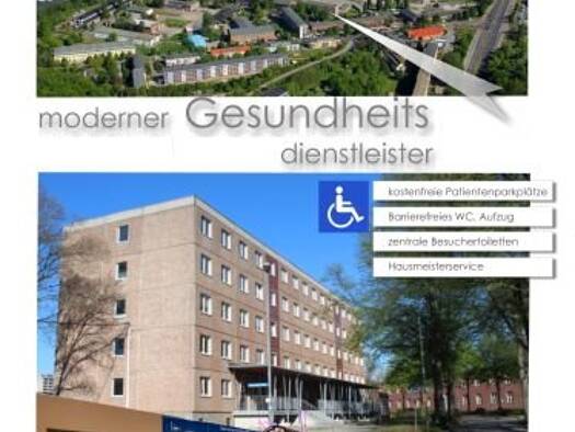 Praxisfläche zur Miete provisionsfrei 8,80 € 7 Zimmer 149 m² Bürofläche teilbar von 13 m² bis 200 m² Nemerower Str. 4 -6 Südstadt Neubrandenburg 17033