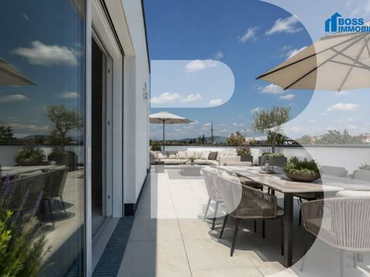 Penthouse zum Kauf - Erstbezug 649.000 € 4 Zimmer 112,1 m² 3. Geschoss Linzerstraße 61 Traun 4050