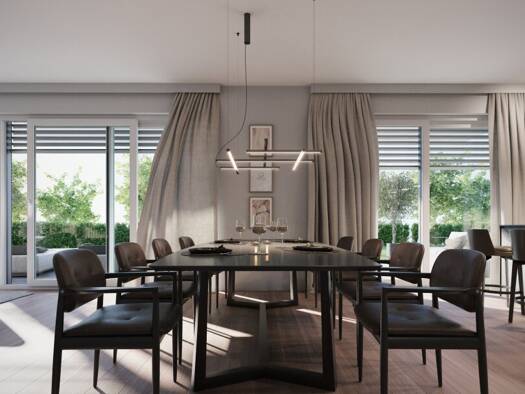 Wohnung zum Kauf - Erstbezug 1.243.600 € 4 Zimmer 100,6 m² EG Knabenseminarstraße 31 und 33 Urfahr Linz 4040