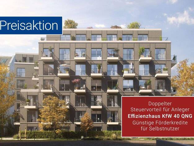 Wohnung zum Kauf - Erstbezug provisionsfrei 419.500 € 2,5 Zimmer 58,3 m² EG Thulestraße 48 / Ecke Neumannstraße 48 Pankow Berlin 13189