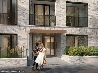 Wohnung zur Miete - Erstbezug 2.085 € 3 Zimmer 80,2 m² 4. Geschoss frei ab sofort Friedensallee 254c Ottensen Hamburg 22763