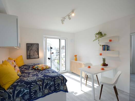 Terrassenwohnung zur Miete 1.099 € 1 Zimmer 22 m² Geschoss EG/3 frei ab 01.05.2026 Bahnhofstraße 58 Neufahrn Neufahrn bei Freising 85375