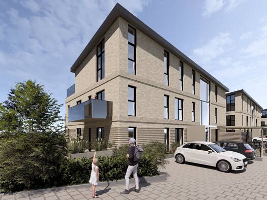 Terrassenwohnung zum Kauf - Erstbezug 415.000 € 3 Zimmer 95,3 m² EG Wiesharder Straße 2-4 Handewitt 24983