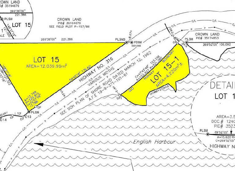 Grundstück zum Kauf 72.000 € 16.260 m² Grundstück Highway 316 Lot15_15/1 Cole Harbour 010