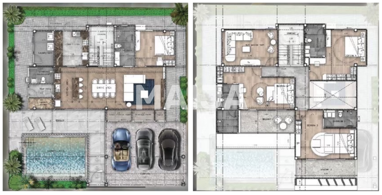 Villa zum Kauf 507.862 € 6 Zimmer 424,9 m²<br/>Wohnfläche Pattaya 20150