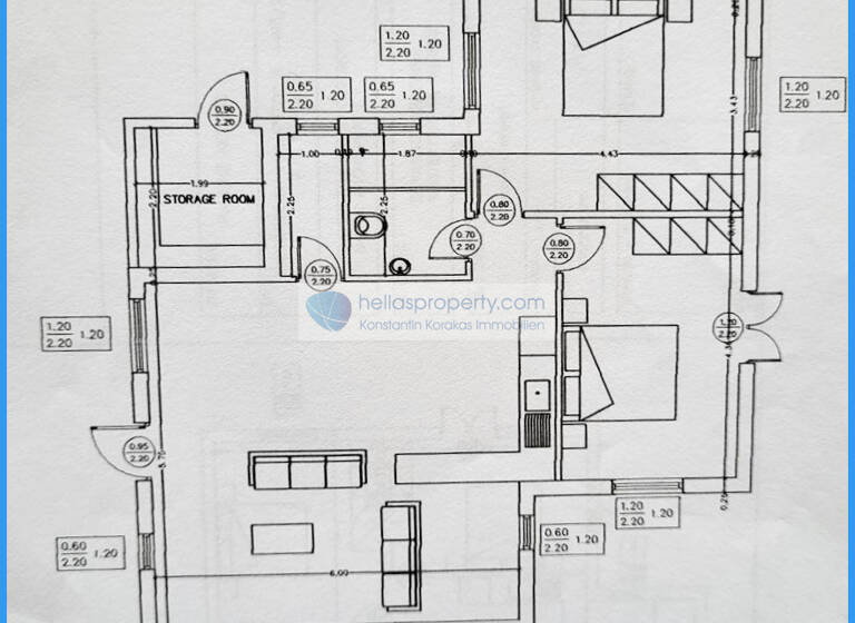 Einfamilienhaus zum Kauf 290.000 € 3 Zimmer 85 m² 3.894 m² Grundstück Exopoli - Apokoronas, Chania 73008