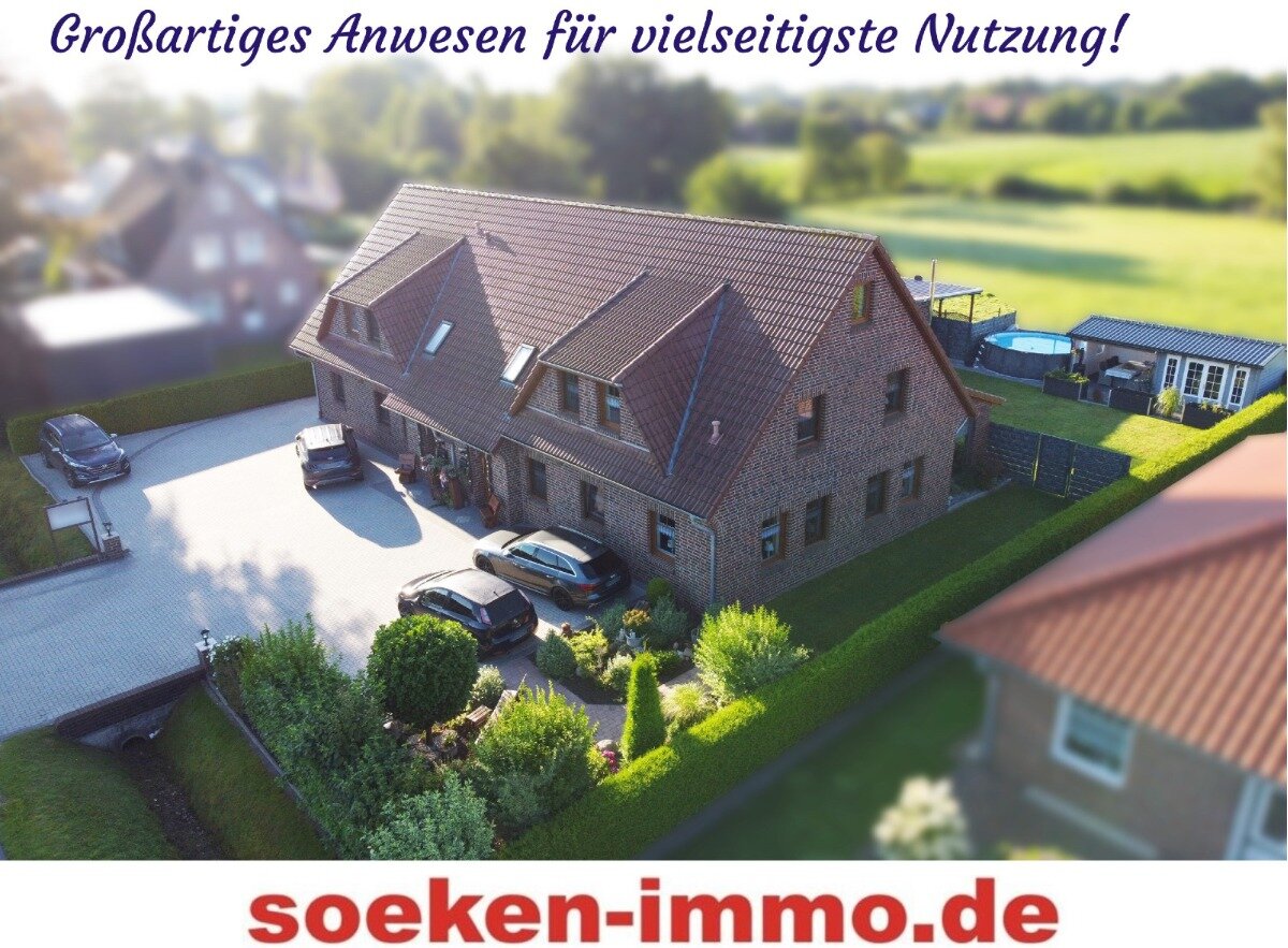 Mehrfamilienhaus zum Kauf 699.000 € 11 Zimmer 326,4 m²<br/>Wohnfläche 1.200 m²<br/>Grundstück Blomberg 26487