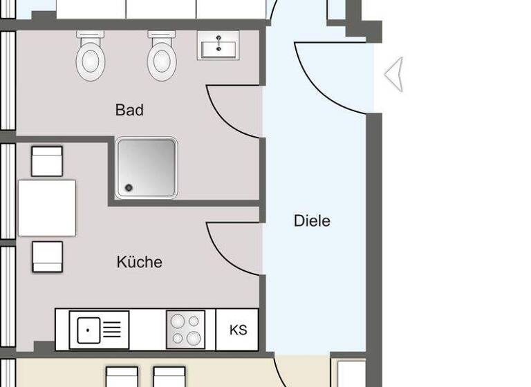 Wohnung zur Miete 395 € 2 Zimmer 69 m² Lüdenscheid 58507