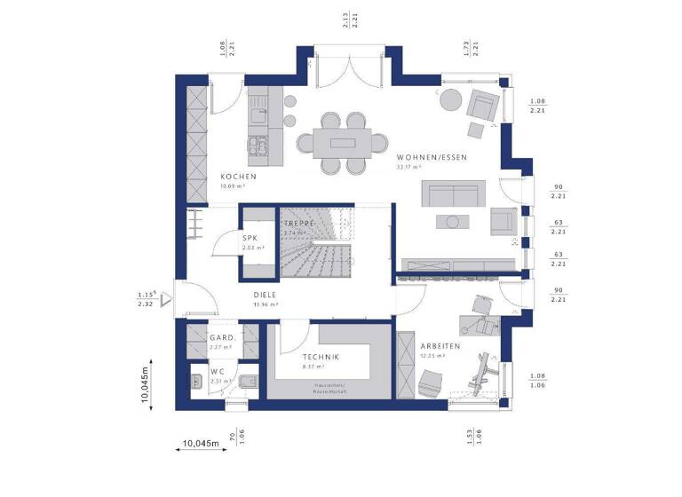 Einfamilienhaus zum Kauf 890.000 € 5 Zimmer 161 m² 502 m² Grundstück Merdingen 79291