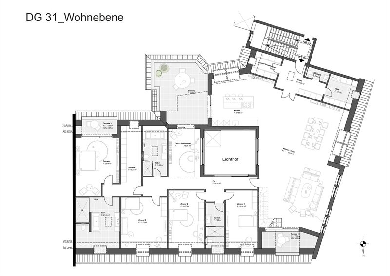 Wohnung zum Kauf 4.714.000 € 6 Zimmer 371,1 m²<br/>Wohnfläche 5.<br/>Geschoss Pestalozzistr. 54 Charlottenburg Berlin 10627