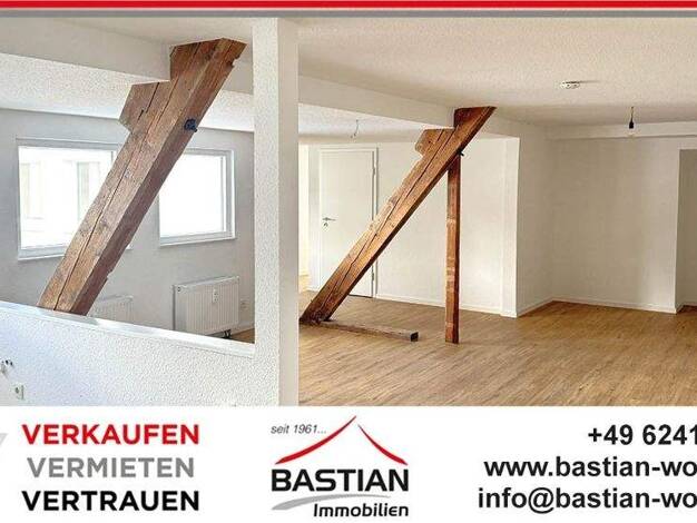 Wohnung zur Miete 1.290 € 4 Zimmer 140 m² 3. Geschoss Innenstadt Worms 67547