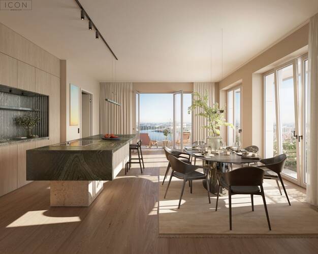 Wohnung zum Kauf - Neubau provisionsfrei 1.765.000 € 3 Zimmer 117,6 m² 9. Geschoss HafenCity Hamburg 20457