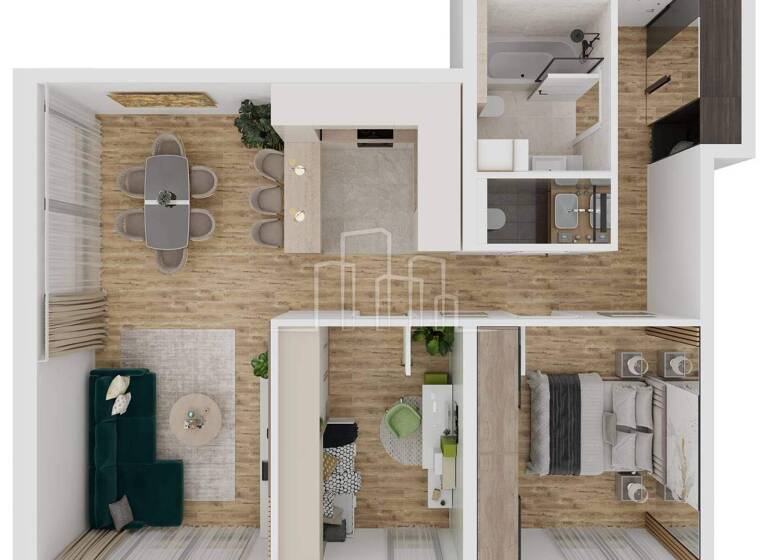 Wohnung zum Kauf 2 Zimmer Brezovica