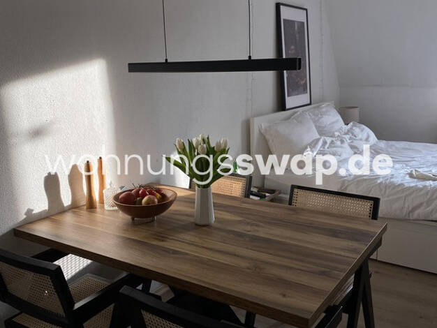 Studio zur Miete Tauschwohnung 450 € 1 Zimmer 20 m² 4. Geschoss Maxvorstadt München 80799