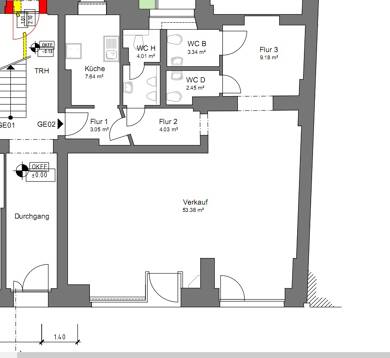 Restaurant zur Miete 2.063 € 87,1 m² Gastrofläche Berlin 12053