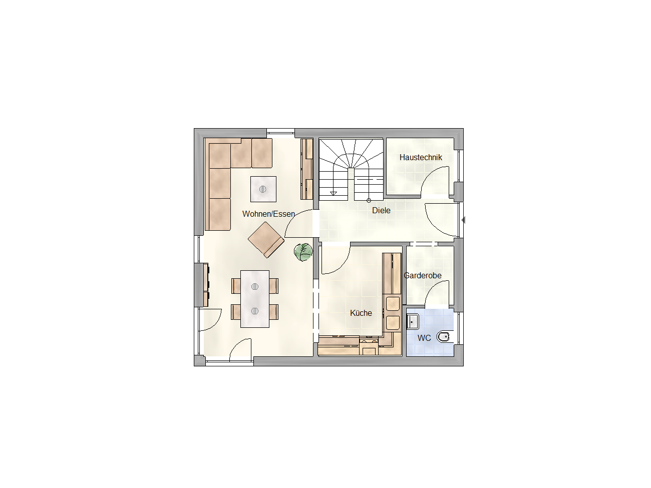 Immobilie in Gondelsheim - Gondelsheim - Einfamilienhaus freistehend mit Grundstück 364.500 € - Bild 2