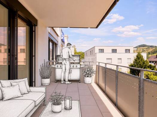 Wohnung zum Kauf 395.000 € 3 Zimmer 89 m² Oberndorf Rudersberg / Oberndorf 73635