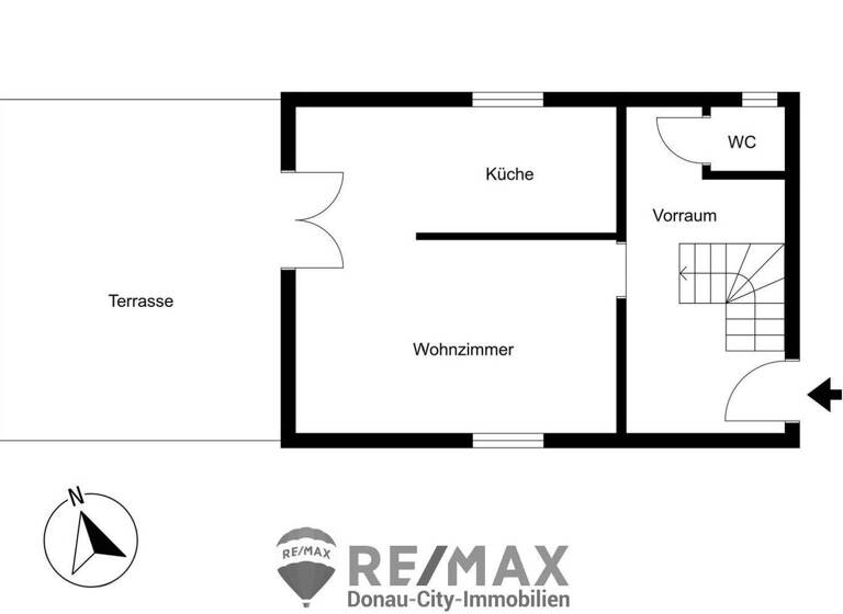 Einfamilienhaus zum Kauf 199.000 € 2,5 Zimmer 53 m² 296 m² Grundstück Stockerau 2000