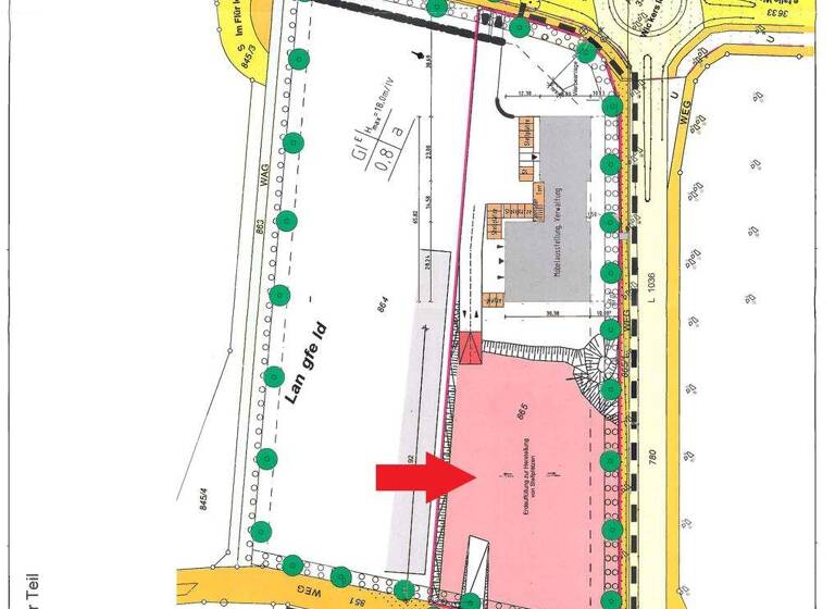 Grundstück zur Miete 5.400 m² Grundstück Öhringen 74613