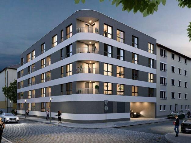 Wohnung zum Kauf - Erstbezug provisionsfrei als Kapitalanlage geeignet 237.000 € 1 Zimmer 32 m² Camerariusstraße 12 Tafelhof Nürnberg 90443