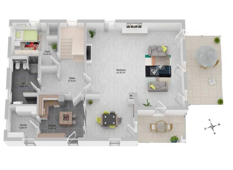 Einfamilienhaus zum Kauf 1.149.000 € 6 Zimmer 205 m² 1.800 m² Grundstück Ehestorf Rosengarten 21224